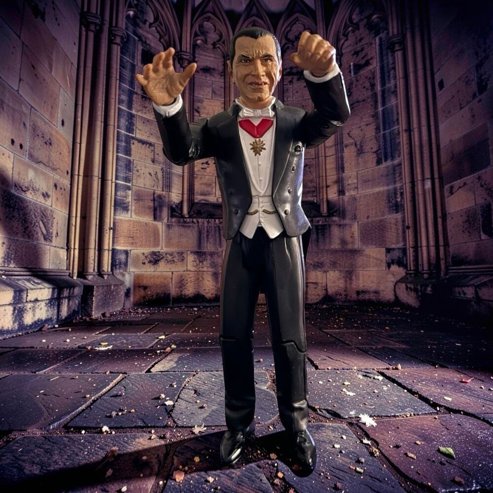 2003 Jakks Universal Studios Monsters Bela Lugosi Dracula Action Figure 6.5” A53